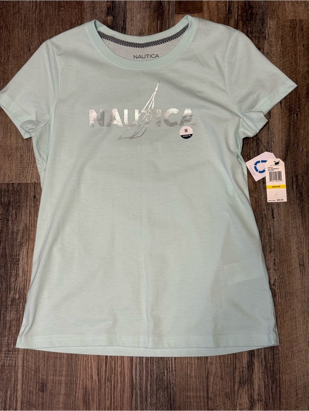 NWT Nautica Short Sleeved Women’s T-shirt Size M